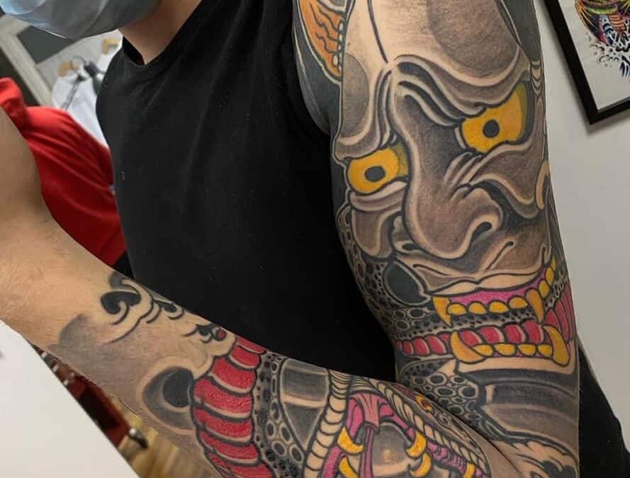 tatuaggio dei demoni giapponesi